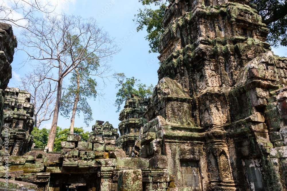Fototapeta premium Unesco World Heritage site of Ankor Thom, Siem Reap, Cambodia