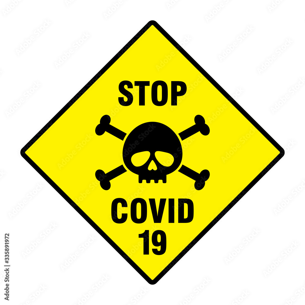 Stop Covid-19 Sign & Symbol, vector Illustration concept coronavirus COVID-19 virus print Stop Covid-19 Sign & Symbol, vector Illustration concept coronavirus COVID-19 virus print