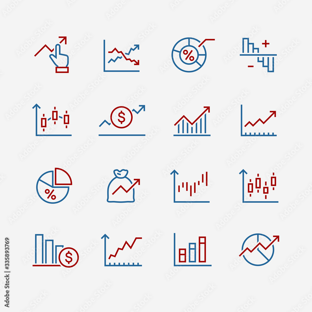 diagram and graphs related vector icons
diagram and graphs related vector icons