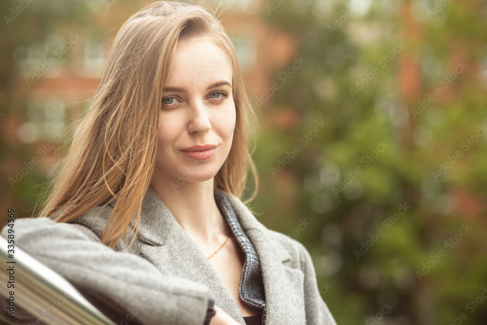young blond woman