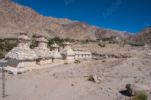 Photography stupa and lamayuru monestry