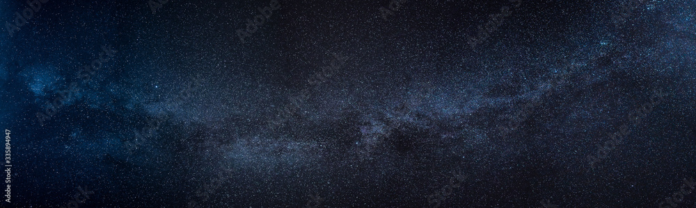 Panorama Voie Lactée - obrazy, fototapety, plakaty 