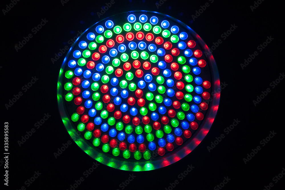 Led spotlight rgb lights for discos and shows. Led spotlight rgb lights for discos and shows.