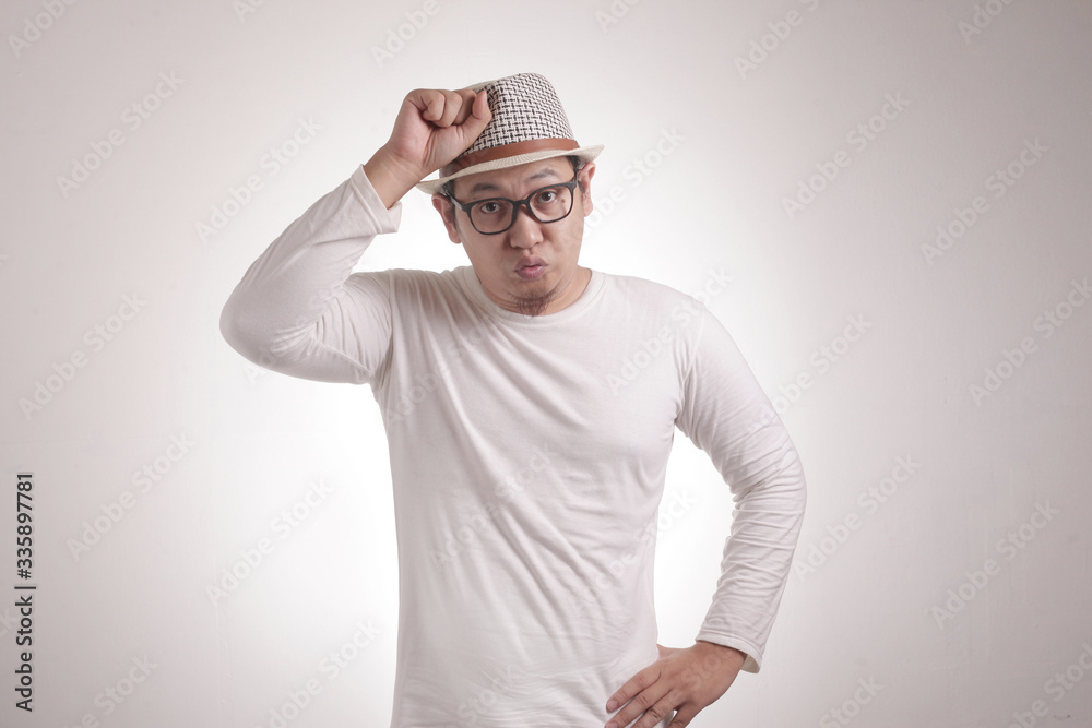 Asian Man Regret and Hits His Forehead Asian Man Regret and Hits His Forehead
