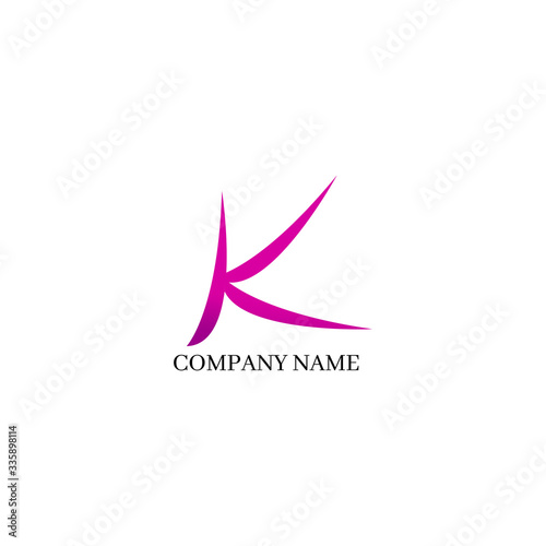Alphabet set of elegant letters logo