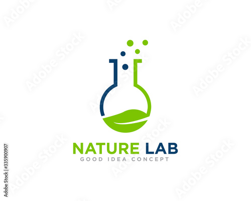 Lab Logo Icon Design Vector