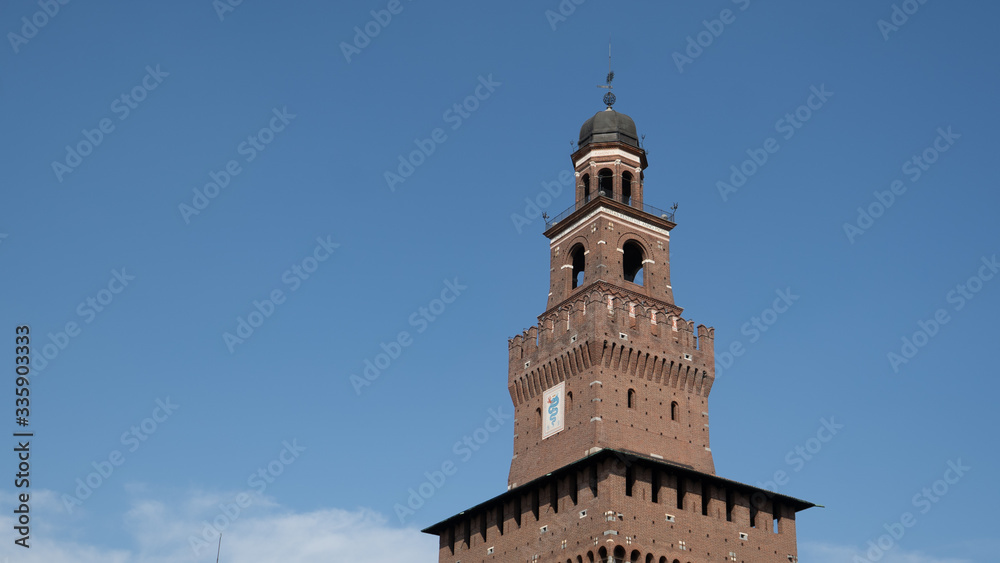 Tower Castle Sforzesco