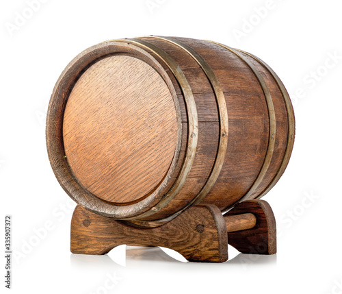 Barrel on stand