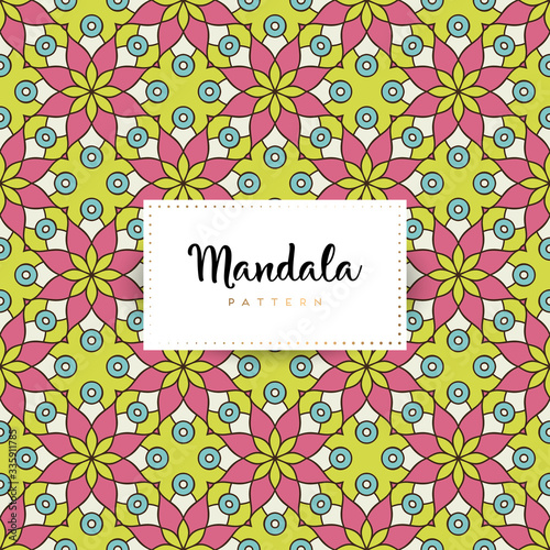 luxury ornamental mandala design background
