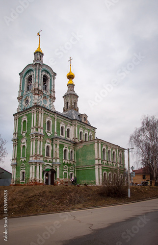old Russian architecture, the Church in the city of Vladimir