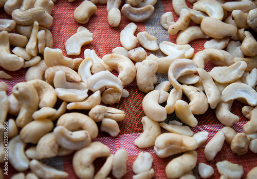 Healthy vegetarian food - nuts