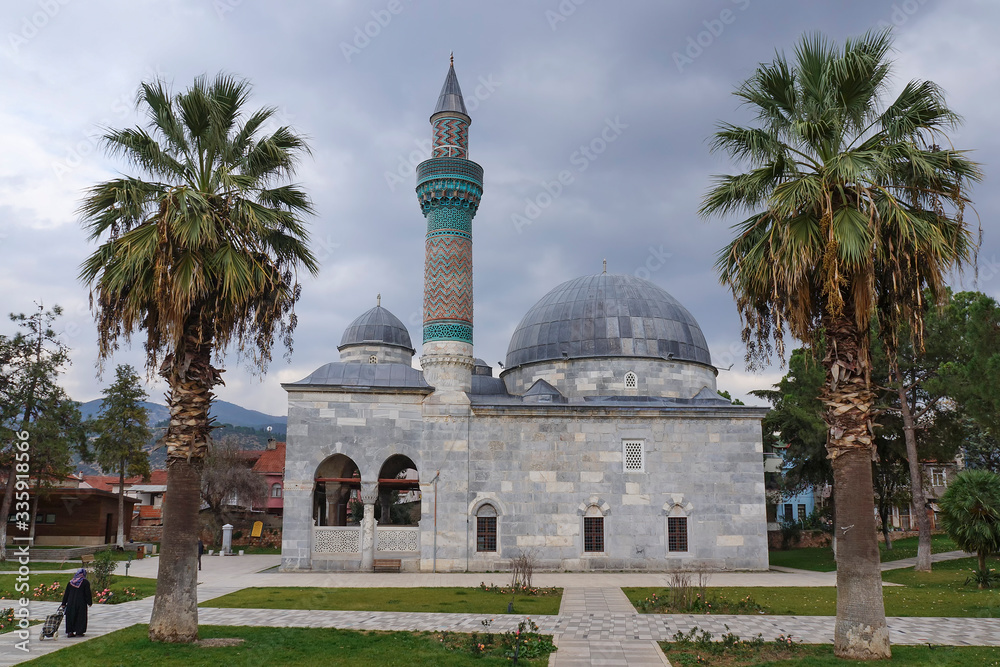 Green Mosque in Iznik (late 14th century) is one of the earliest