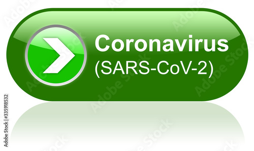 Coronavirus COVID-19 grüner Button