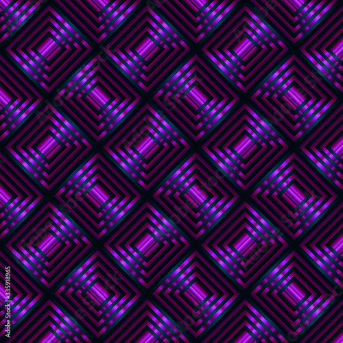 Beauty and fashion luxury concept seamless pattern bakcground with shiny dark color tone.