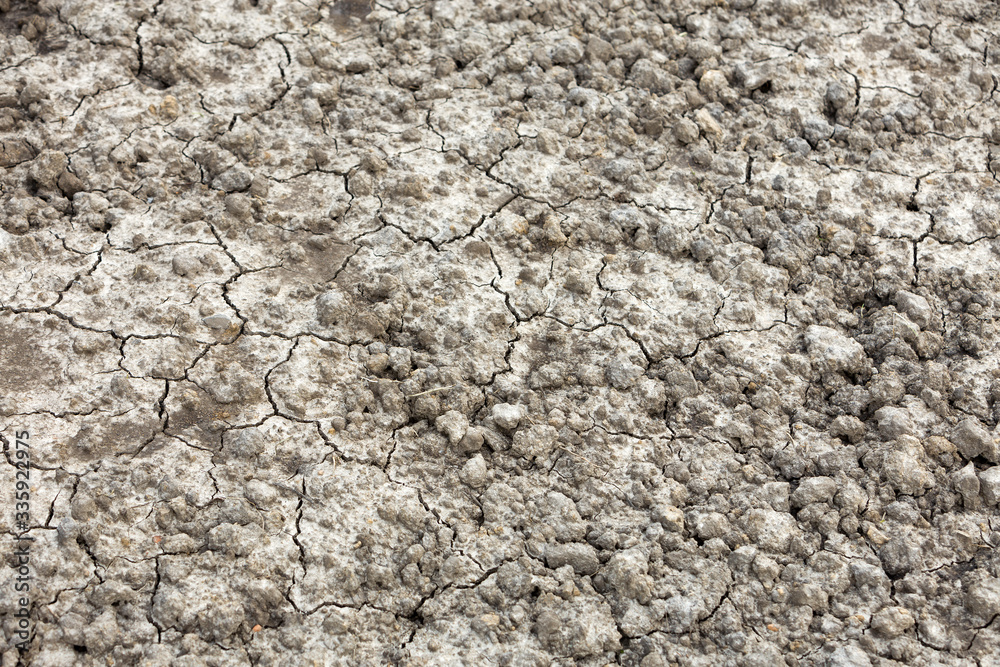 Cracked dry dirt flat surface, abstract texture, copy space background, retro pattern. Cracked dry dirt flat surface, abstract texture, copy space background, retro pattern.