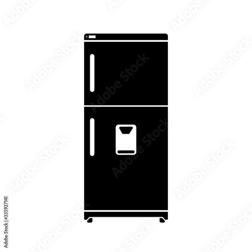 Fridge icon – stock vector