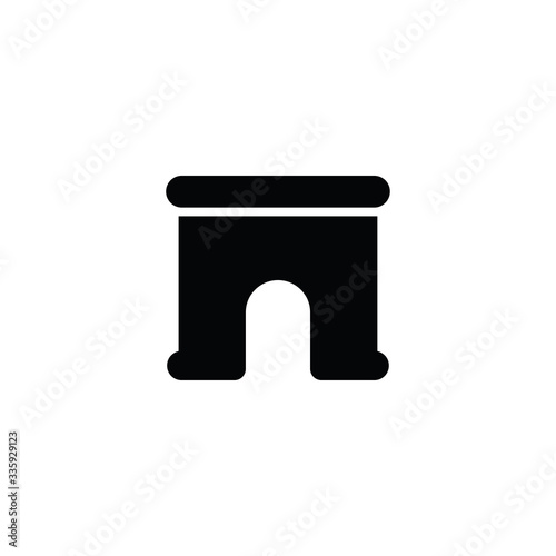Archway icon illustration isolated vector sign symbol