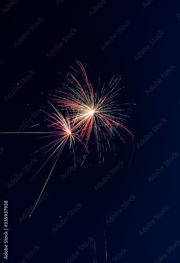 Fototapeta premium Firework backgrounds