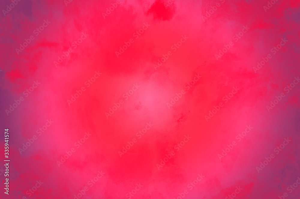 Hot Pink Grunge Background with bright center