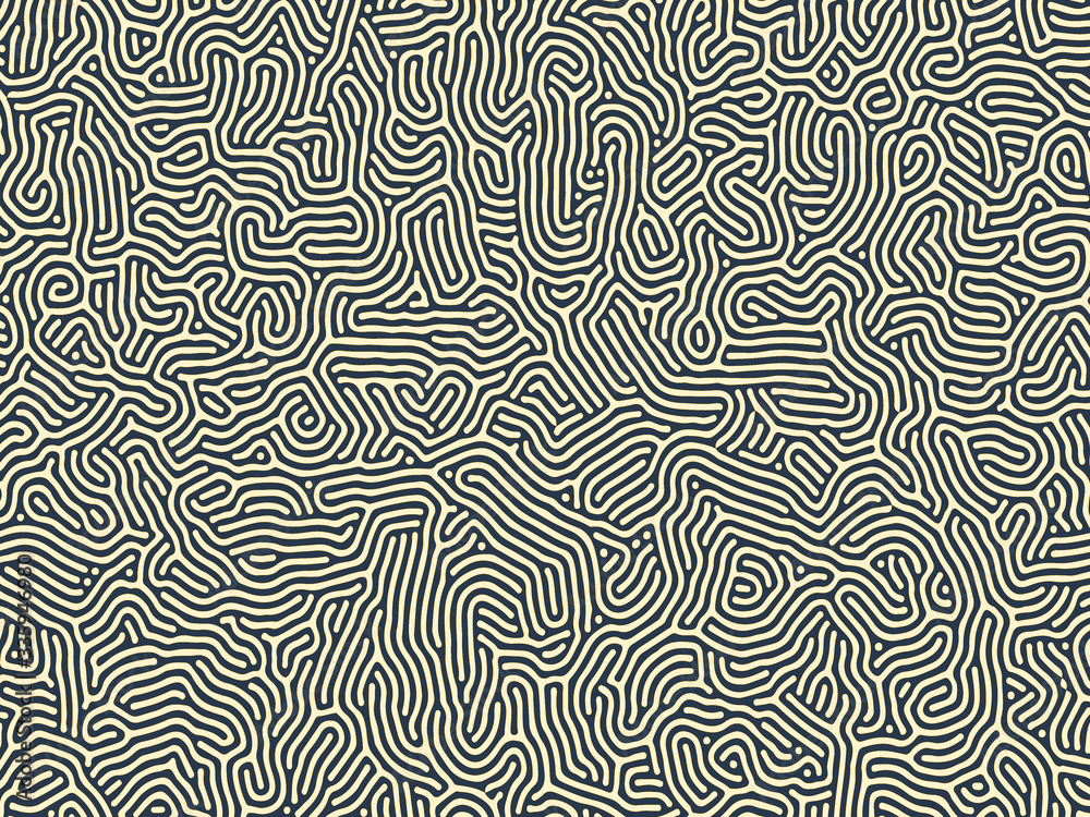 digital generated labyrinth pattern