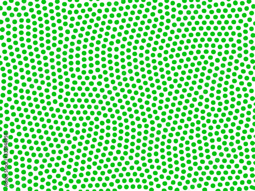 green on white seamless dotted pattern