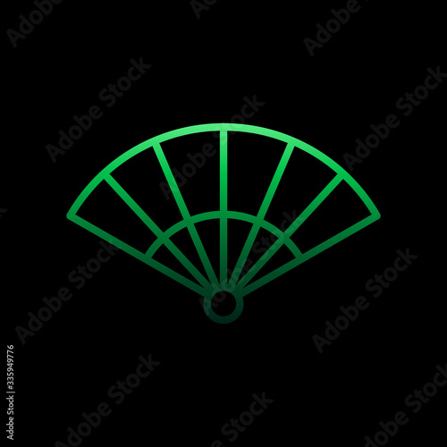 Fan nolan icon. Simple thin line  outline vector of Summer icons for ui and ux  website or mobile application