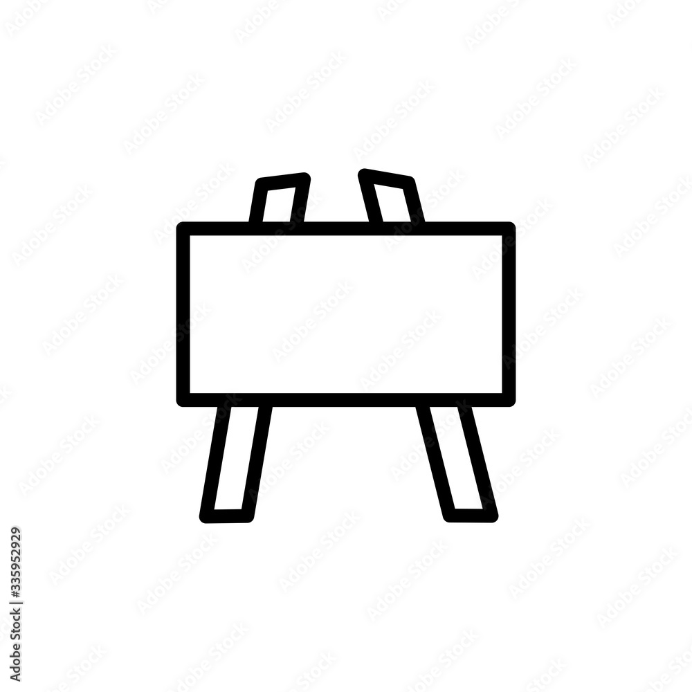 Blackboard icon vector design template Blackboard icon vector design template