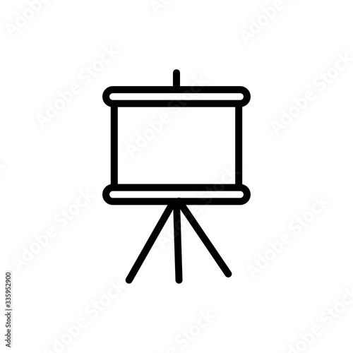 Blackboard icon vector design template