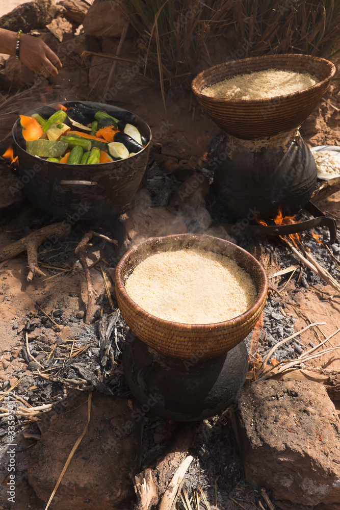 cooking in a pot cooking in a pot