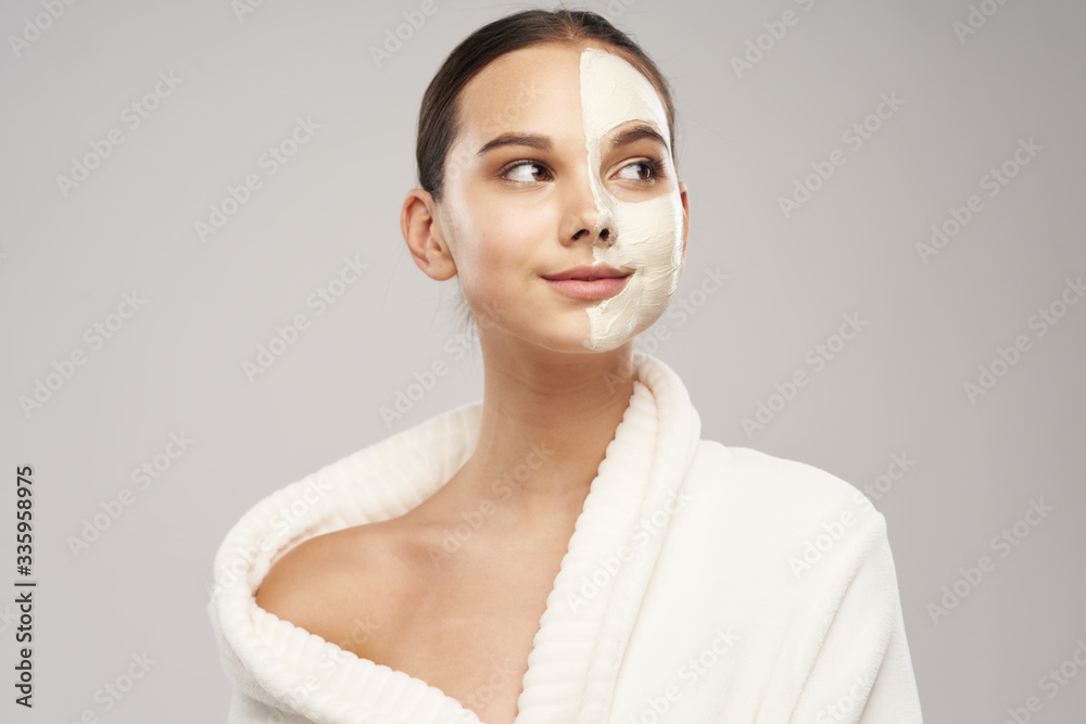 beautiful woman charm clean skin beautiful woman charm clean skin