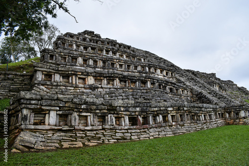 ancient ruinsof a pyramid