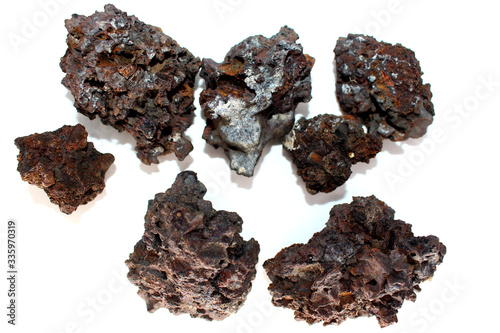 Iron slag from an archaeological site
 photo