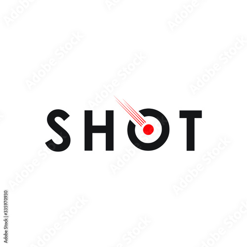 creative shot target logo design, vector