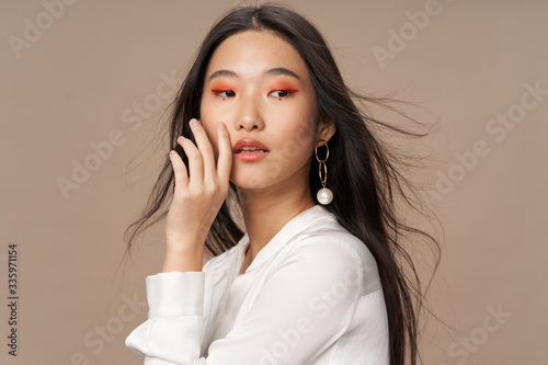 Fotografie portrait of a young woman