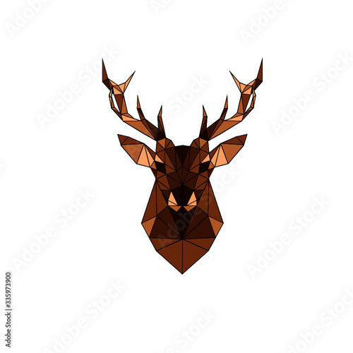 Deer head logo