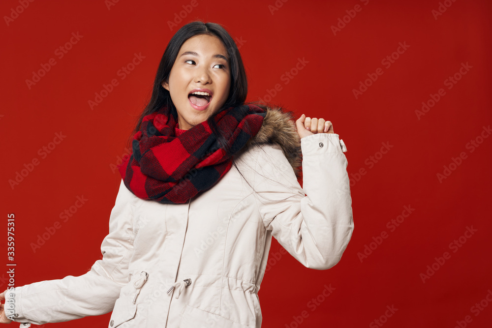 portrait of a young woman