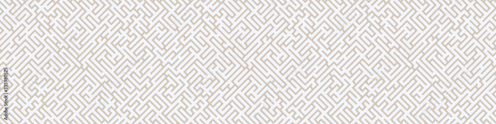 Abstract geometric illustration. Maze. Labyrinth.