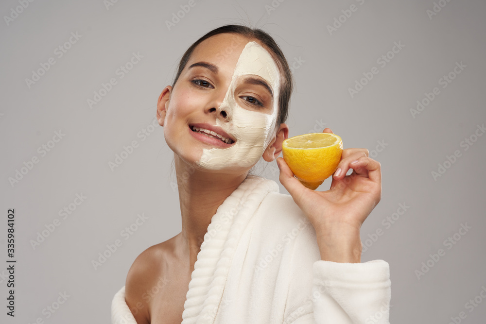 woman with orange juice woman with orange juice