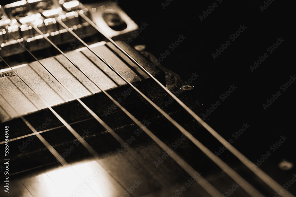 Fototapeta premium guitar close up