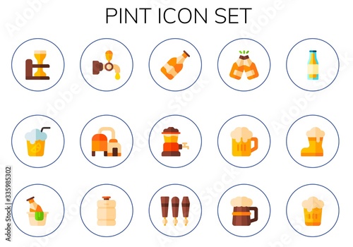 pint icon set