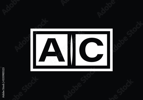 A-C Initial Letter Logo design vector template, Graphic Alphabet Symbol for Corporate Business Identity