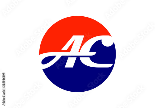Free Download A-C Initial Letter Logo design vector template, Graphic Alphabet Symbol for Corporate Business Identity - GFXLoad