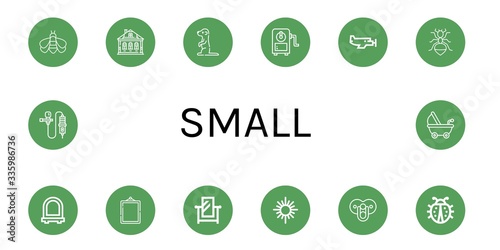 Set of small icons
