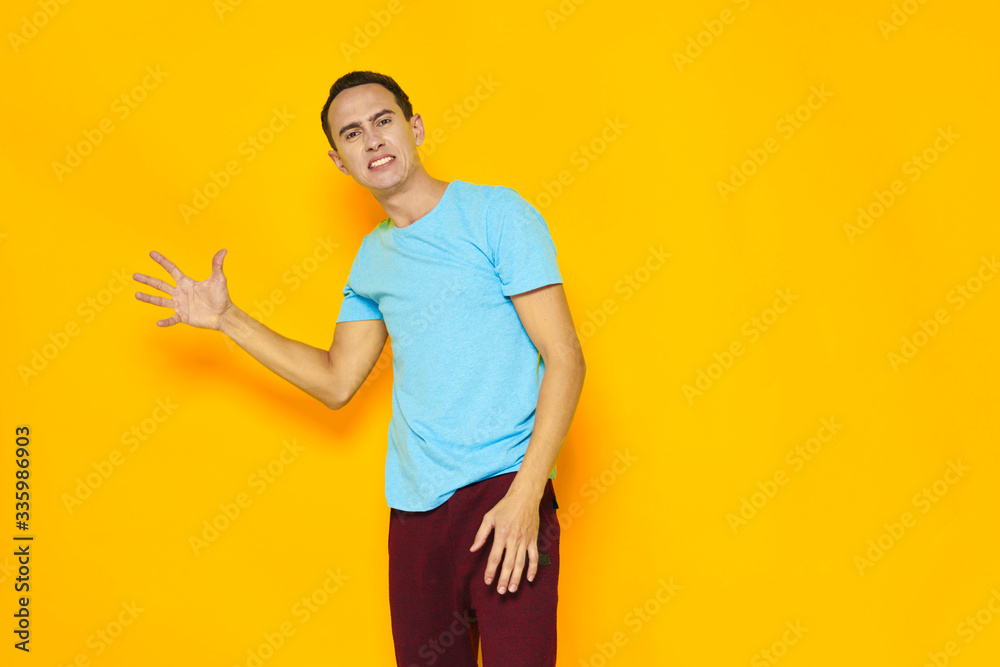 young man pointing at you young man pointing at you