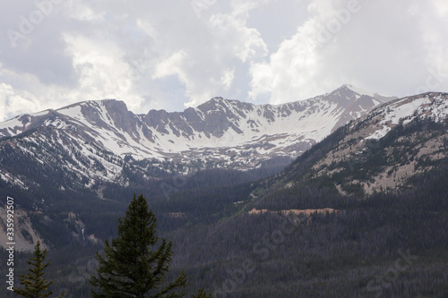 A snow covered mountain. High quality photo © GWells