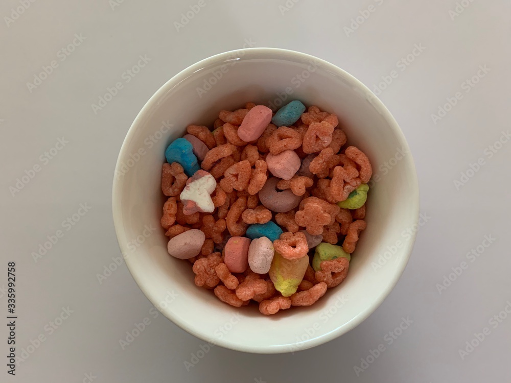 pink cereals bowl pink cereals bowl