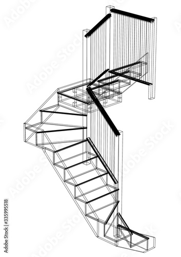 Stairs blueprint