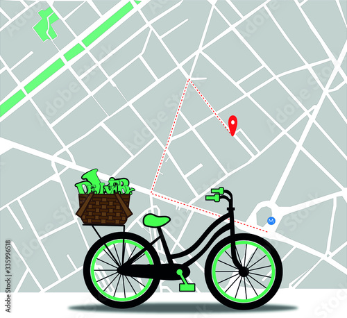 bicycle in the city