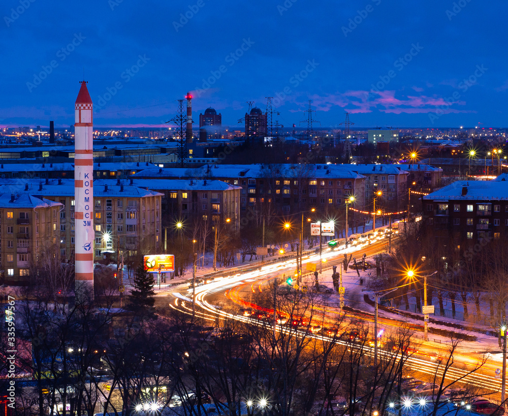 Sleeping area in Omsk - Chkalovsky