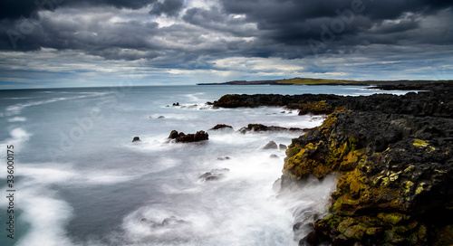 Beautiful rugged Iceland seascape © Jim